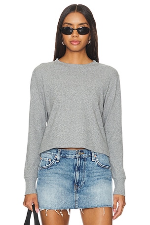 Long Sleeve Cotton Rib Crew TeeLNA$88