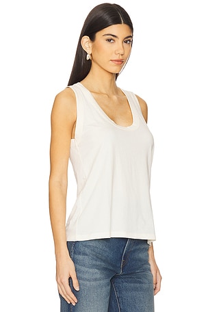 LNA Relaxed U Tank in Ivory