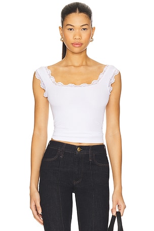 Cassidy Lace Ribbed TankLNA$68NEW