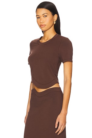 LN/A jade top en color marrón