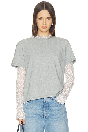 Mirage Lace Two Piece Long Sleeve Top LNA