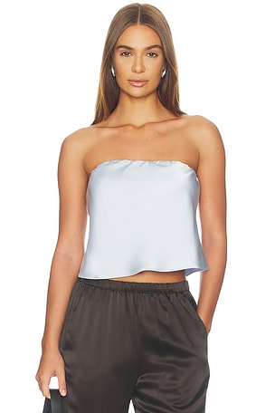 Roxy Tube Top in 90's Blue LNA