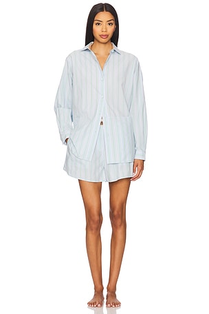 Airy Long Sleeve Boxer Set LUNYA