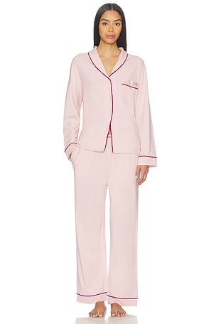 Slumberknit Button Down Pant Set LUNYA