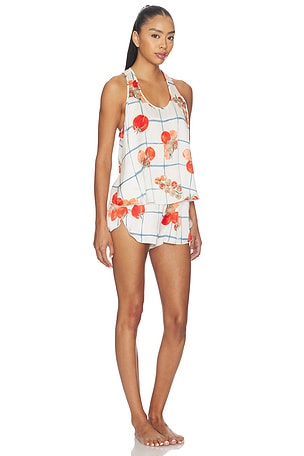 LUNYA Washable Silk Tulip Back Set in Cream