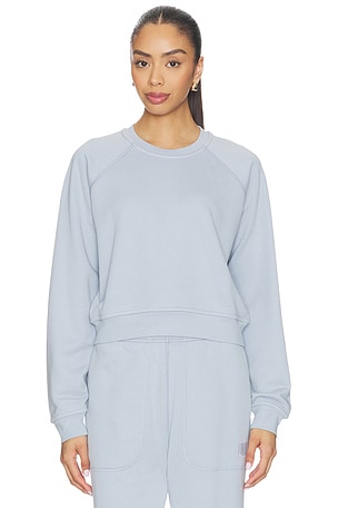 Silksweats Lightweight Reversible Slim Fit Raglan Sweatshirt LUNYA