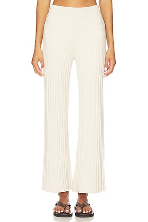 Cozy Cotton Silk Ribbed Pant LUNYA