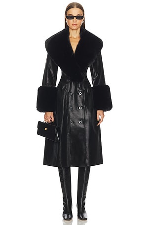 Juliette Faux Leather Coat LOBA
