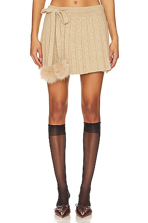 Nili Pleated Wrap SkirtLOBA$160