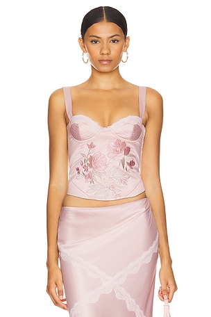 Roselie Embroidered Bustier LOBA