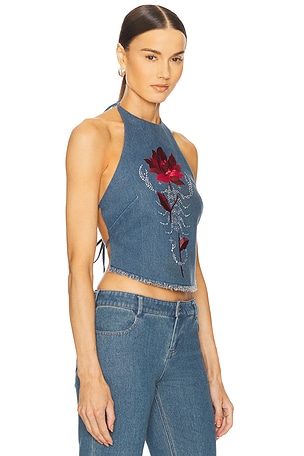 LOBA Samantha Top in Blue