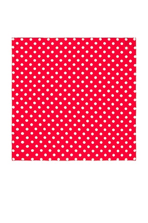 Loeffler randall pañuelo beverly en color rojo