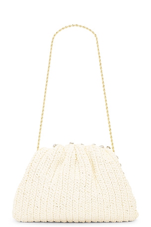 Loeffler Randall Bailey Clutch in White