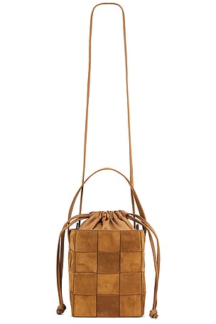Laith Wide Woven Top Handle Bag Loeffler Randall