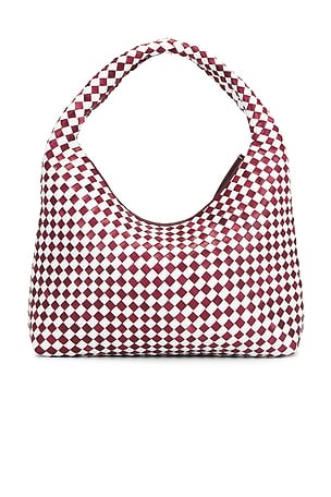 Loeffler Randall Willow Woven Hobo Bag in Red