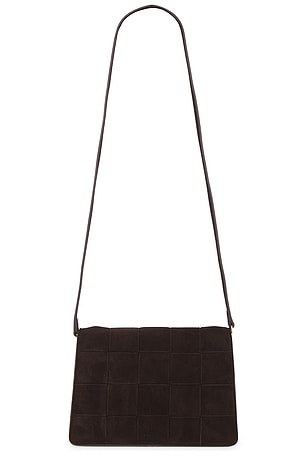 Loeffler Randall Delphine Clutch in Brown