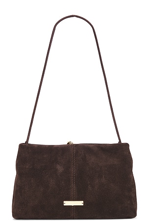 Loeffler Randall Corrine Ring Clutch in Brown