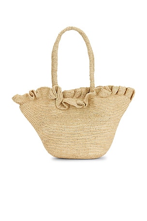 Cyrus Woven Tote Bag Loeffler Randall