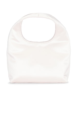 Loeffler Randall Kenzie Mini Bucket Clutch in Ivory