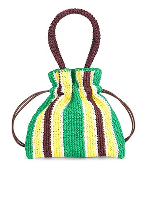 Loeffler Randall Kylie Drawstring Pouch in Multi