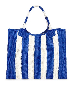 Sol Crochet Raffia Tote Bag Loeffler Randall