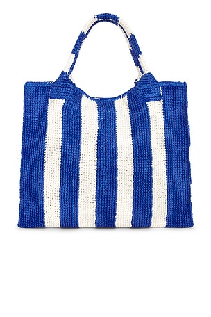 Loeffler Randall Sol Crochet Raffia Tote Bag