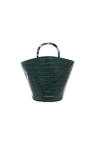 Loeffler Randall Agnes Fan Tote in Forest REVOLVE