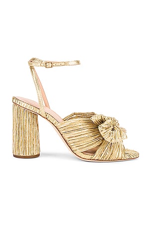 Camellia Bow Heel With Ankle Strap Loeffler Randall