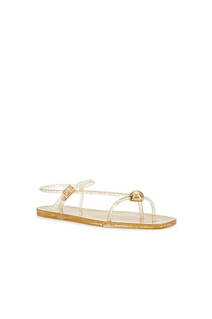 Loeffler Randall Dana Strappy Jelly Sandal in Yellow