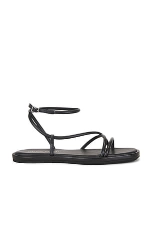 Noor Strappy Ankle Wrap Flat Sandal Loeffler Randall