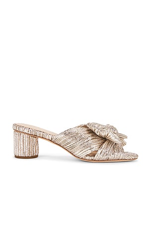 Emilia Pleated Knot Mule Loeffler Randall
