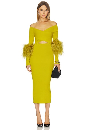 Matte Viscose Cross Front Dress Lapointe