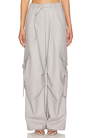 Faux Leather Utility Pant Lapointe