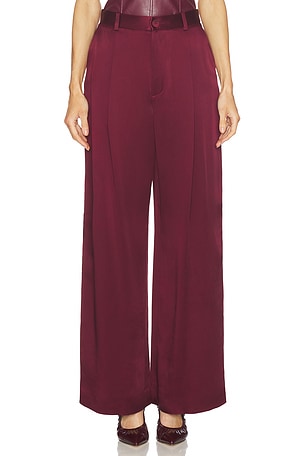 PANTALÓN SATIN PLEATED WIDE LEG Lapointe