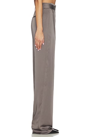 Lapointe Belted Pant in Grey