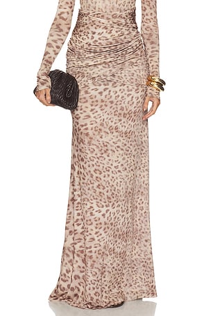 FALDA SHIRRED HIP LaPointe