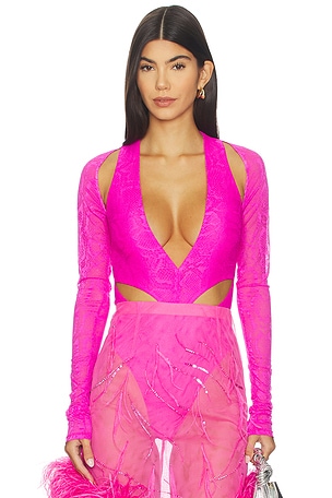 Snake Lace Bodysuit Lapointe