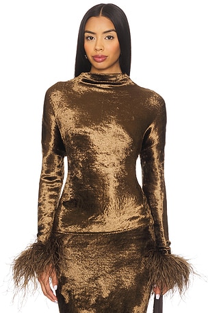 Velvet Dolman Top Lapointe