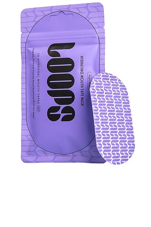 FITA DE BOCA NIGHT SHIFT HYDRATING MOUTH TAPE MASK 10 PACK LOOPS