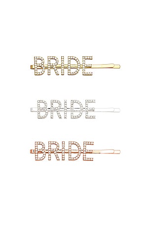 Bride Hair Clip Set Lovers and Friends