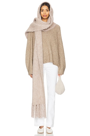 Lovers and Friends Tylar Scarf in Beige