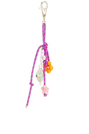 Lovers and Friends Claire Bag Charm in Pink