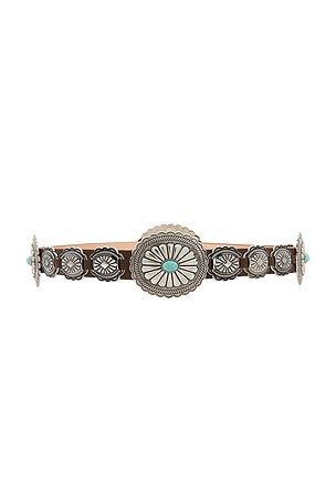 Lovers and Friends Gypsy Buckle Belt in Brown