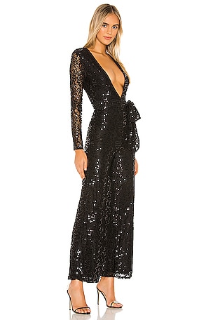 Lovers and Friends Leighton Jumpsuit in Black