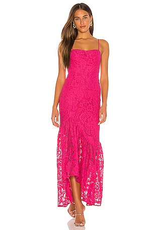 revolve pink heart dress Pink Heart Dresses