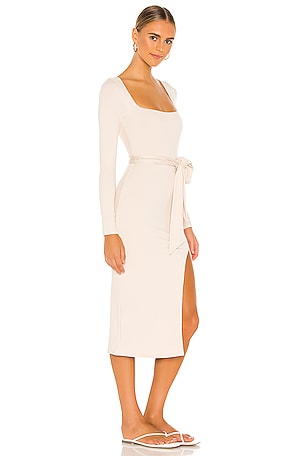 Lovers and Friends Sariah Midi Dress in Cream