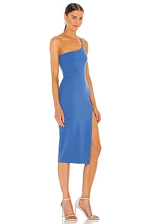 Lovers and Friends Lazo Midi Dress in Blue