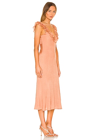 Lovers and Friends Carlin Dress in Tan