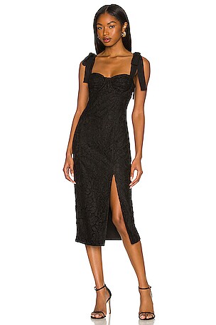 kate lace midi dress Pink Lace Cut Out Midi Dress Cocktail Dress With Sleeves