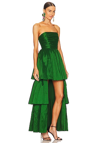 Lovers and Friends Michie Maxi Dress in Green